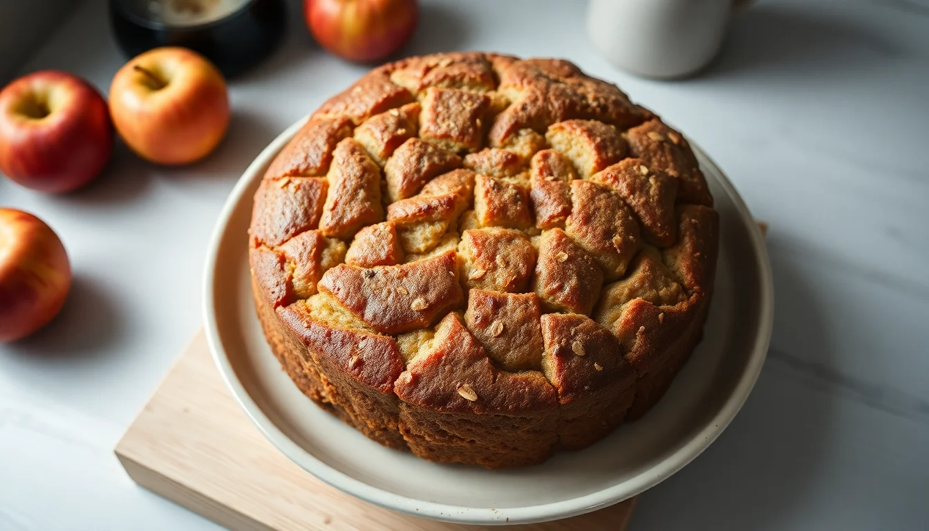 Eplekake uten salt