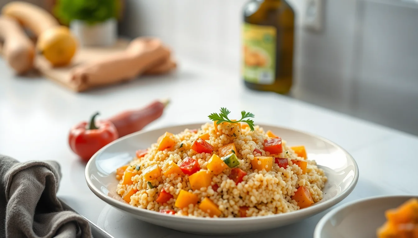 Couscous med grønnsaker