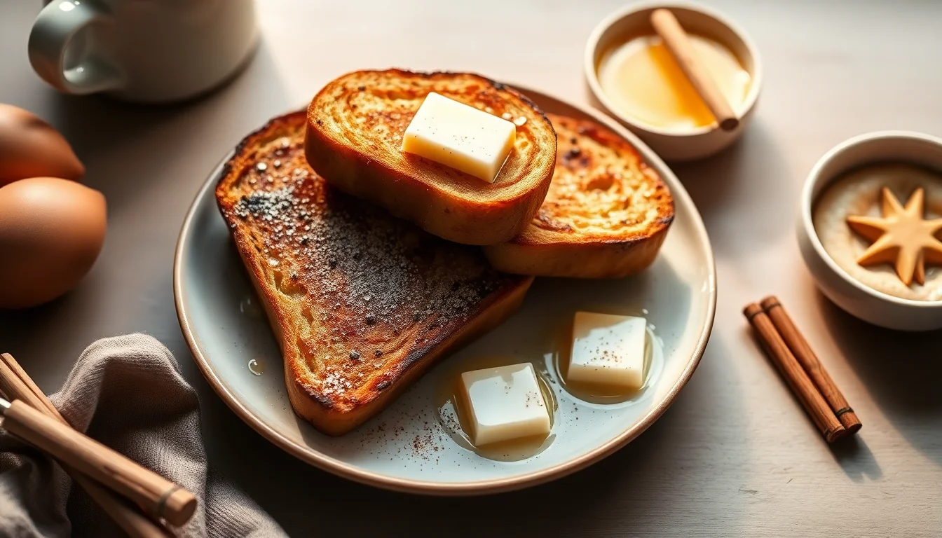 French toast med kanel